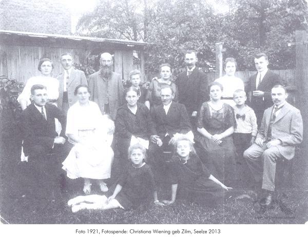 1921: Familie Lückert-Rhode