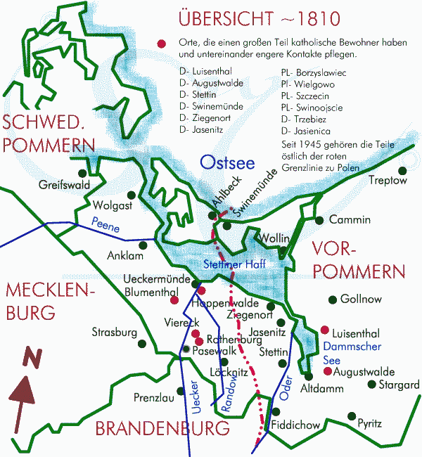 Western Pomerania in 1810